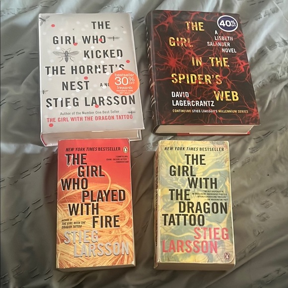 Stieg Larsson Millennium Series Book Set - Picture 1 of 10